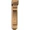 Ekena Millwork Olympic Arts and Crafts Smooth Bracket w/ Offset Brace, Western Red Cedar, 5 1/2"W x 22"D x 26"H BKT0604X22X26OLY03SWR - alternate 4
